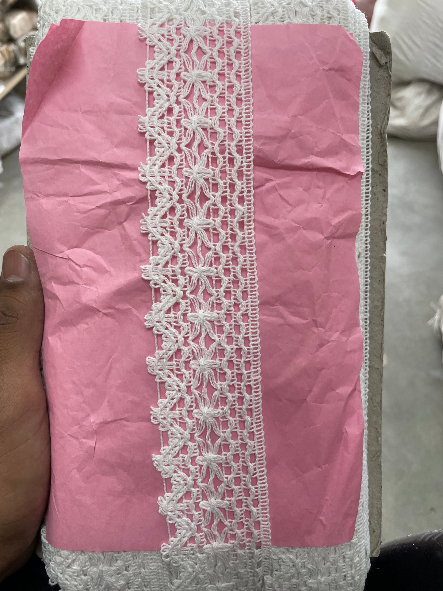 100meter cotton lace