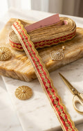 9mtr fancy designer sequence work lace