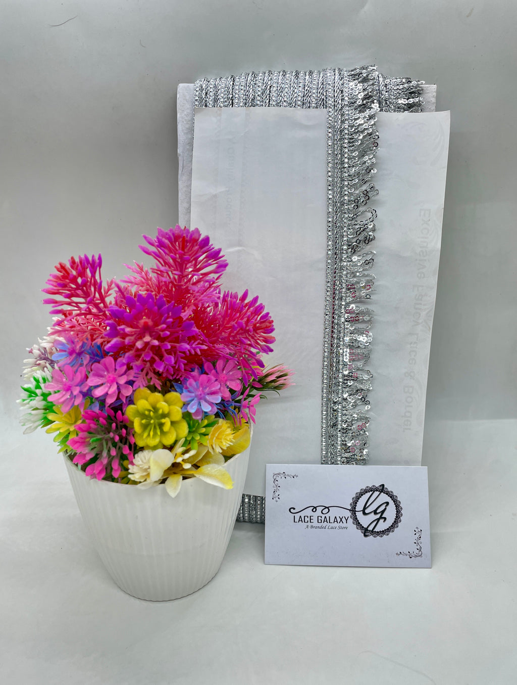 18mtr sequence fringes lace