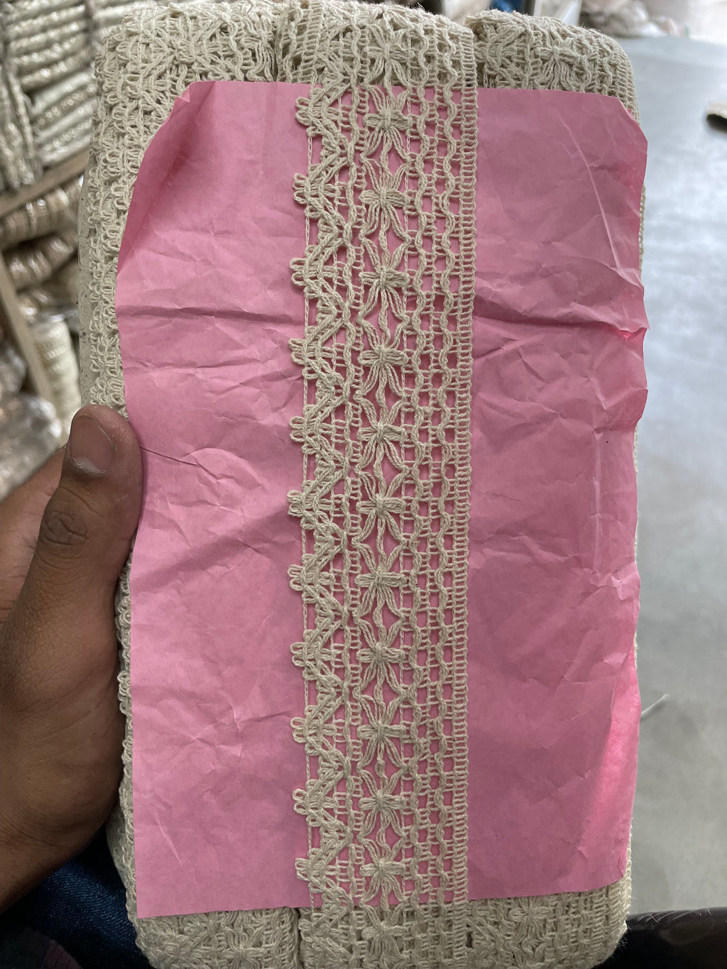 100meter cotton lace