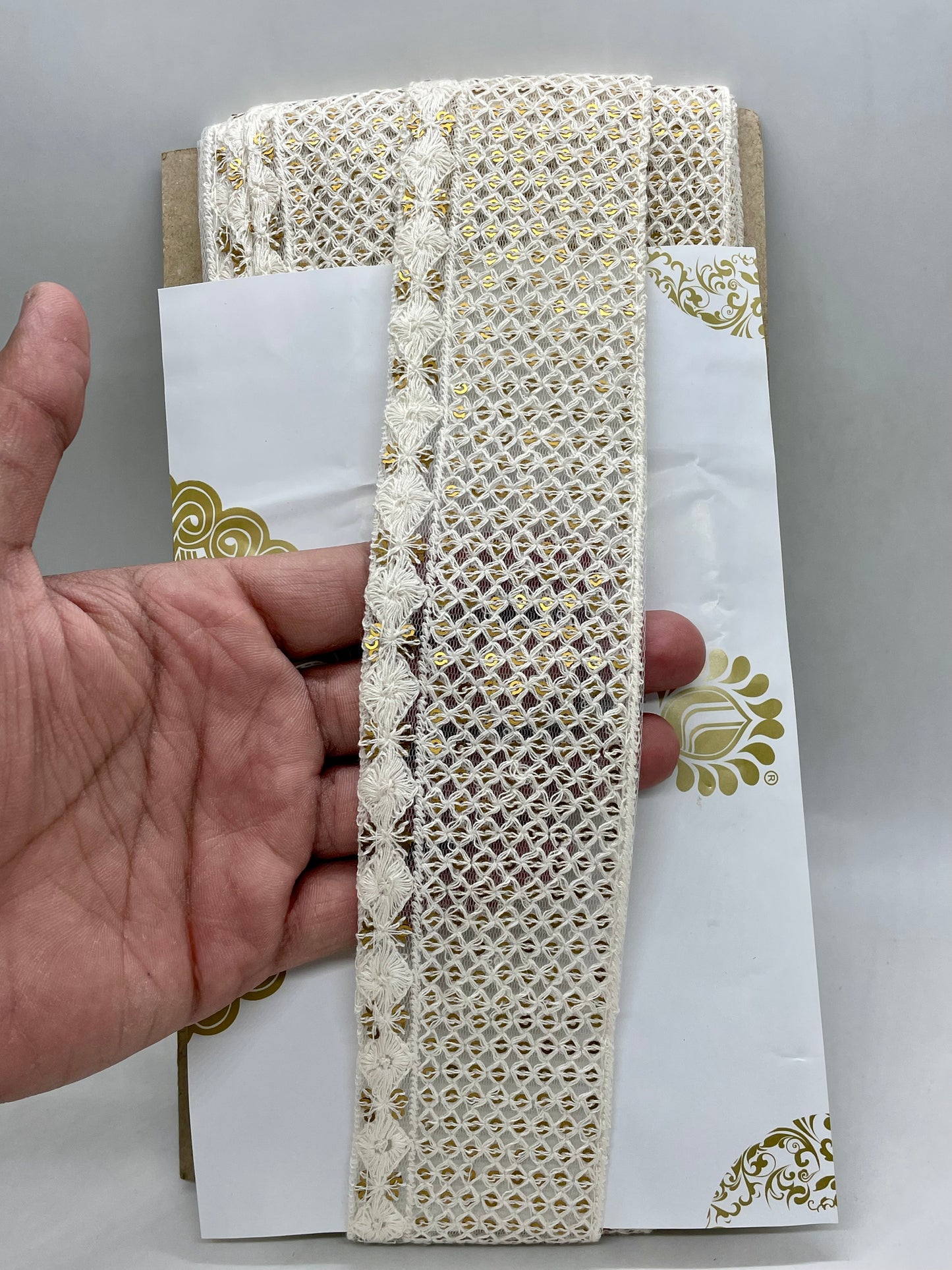 Cotton embroidery lace