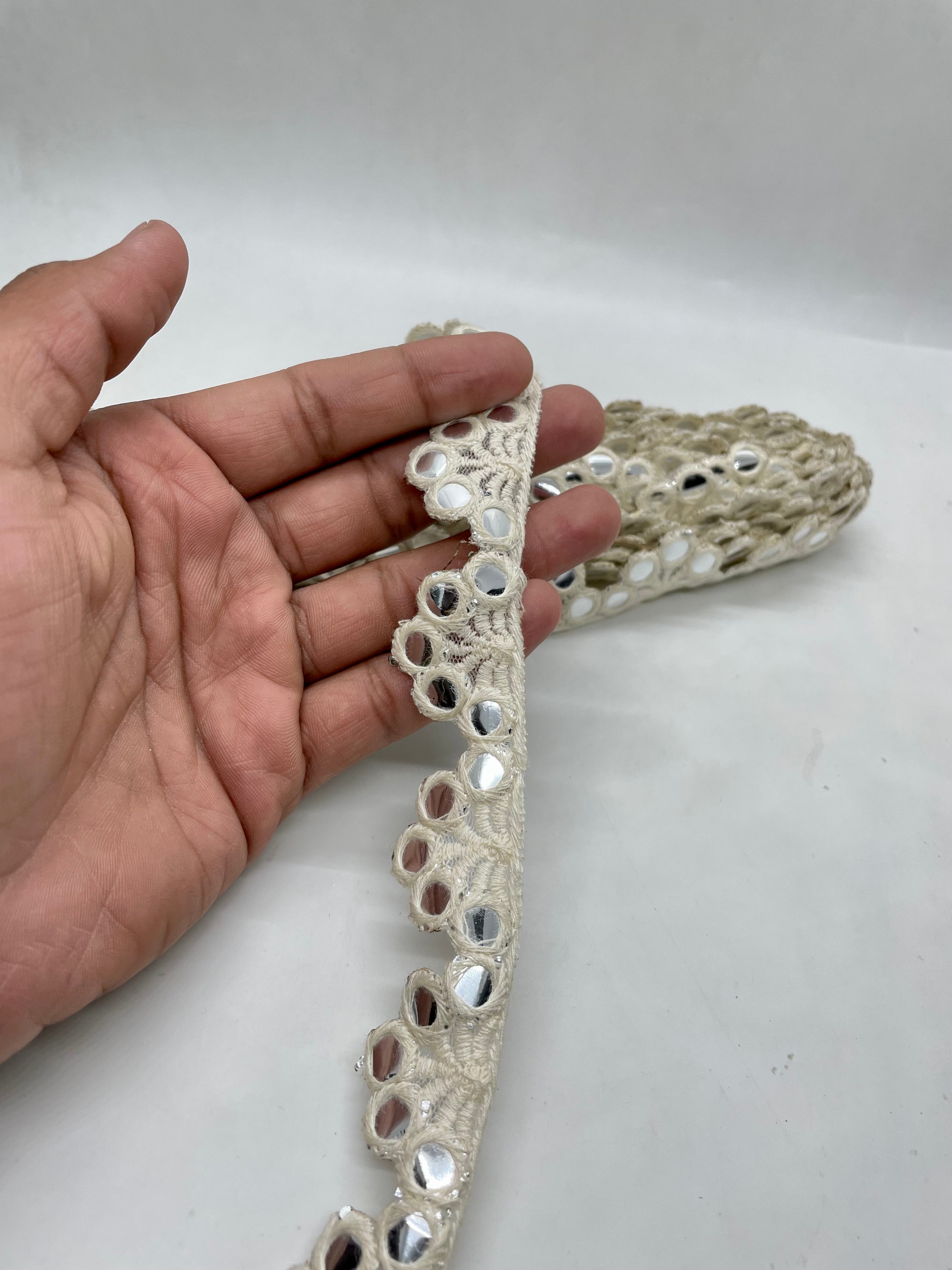 Cotton embroidery lace